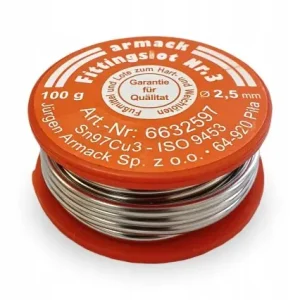 Armack lut miękki Nr 3 S-Sn97Cu3 2,5mm 100g Kup teraz